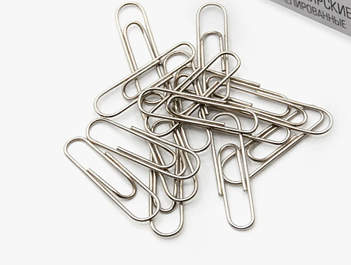 Скрепки металлические 28мм, 100шт AR3313