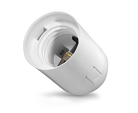 Патрон эл.подвесной Е27 белый TOKOV ELECTRIC TKE-C01-PPL-27