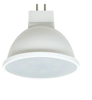 Лампа светодиодная Ecola Light 7W GU5.3 MR16 220V 4200K мат. 48х50 M7МV70ELC 637440