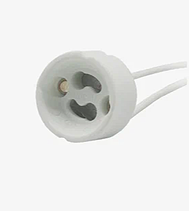 Патрон эл.Ecola GU10 с проводом 2*8см AB10LWEAY