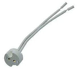 Патрон эл.Ecola GU5.3 с проводом 2*8см AB53LWEAY