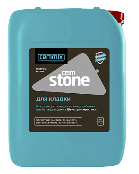 Добавка для кладочных растворов CEMSTONE 5л CEMMIX 206782
