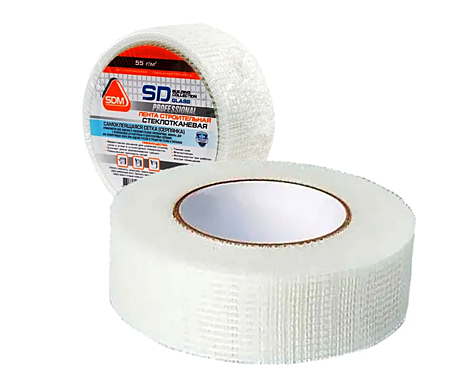 Серпянка самоклеющаяся SD-GLASS 42мм х 90м 00-00000194