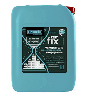 Ускоритель набора прочности CEMFIX 5л CEMMIX 206773