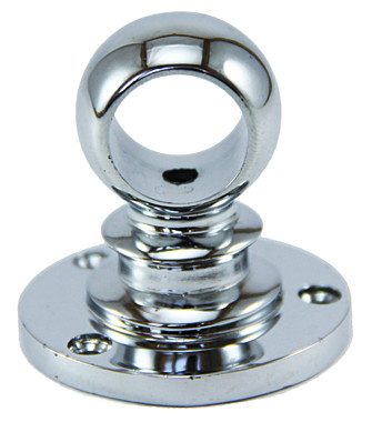 Держатель для рейлинга дистанц. сквозной (малый) - высота до центра отвер.30мм XG-021A/16 2854-16