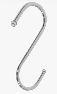 Крючок съемный 25+25мм с шариками (Z-6A-25) S-006.25