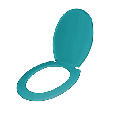 Сиденье для унитаза бирюзовое Н ИНКОЭР 542419