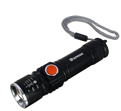 Фонарь ЕРМАК аккумуляторный 10Вт 37LED,заряд от прикур.12В до7час автоном.работы 928-027