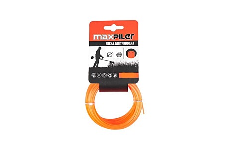 Леска для триммера MaxPiler 2,0мм х 10м квадрат MLB-12010