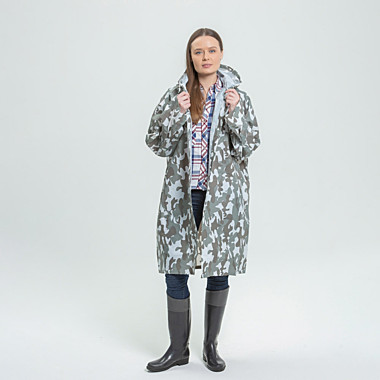 Дождевик-плащ INBLOOM 100х70см, ЭВА, 80 мкр., 3 цвета