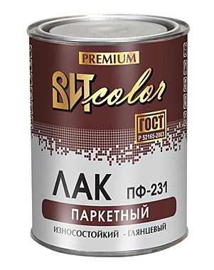 Лак ПФ-231 ВИТ color паркетный 0,8кг