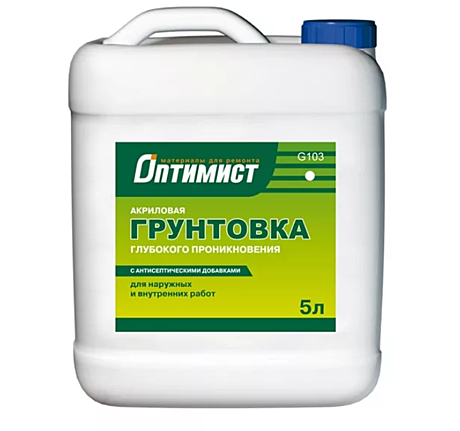 Грунтовка ТП Оптимист 5л (зел.эт)