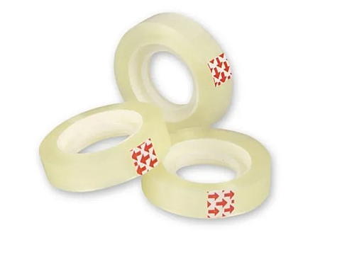 Скотч 19мм прозрачный 40мк Klebebander арт. 228/96/24