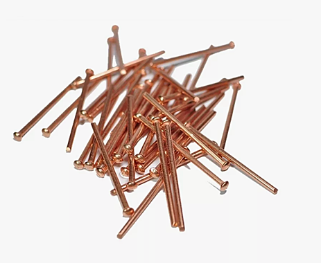 Гвозди финишные 1.2х40мм омедненные (красные) 100гр