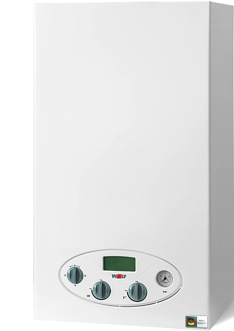 Котел газовый WOLF FGG-K-24 (двухконтурный,турбо, без трубы) 89644
