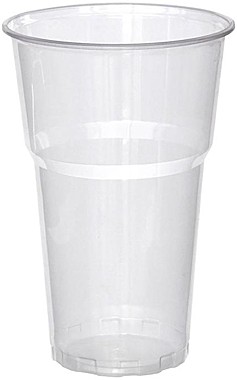 Упаковка одноразовых стаканов 500мл Эконом 50шт 