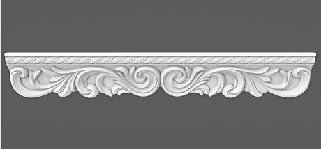 Плинтус потолочный