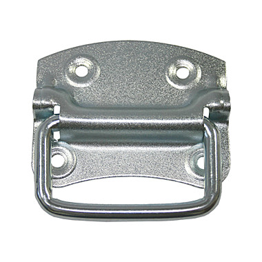 Ручка дверная откидная 100х80мм оцинкованная 70-0-856