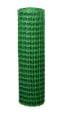 Садовая решетка рулон 1,0х20м ячейка 50х50мм зеленая