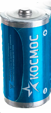 Батарейка Космос LR20 алкалиновая