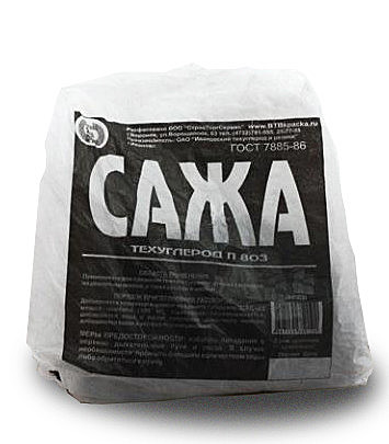 Сажа строительная 30кг