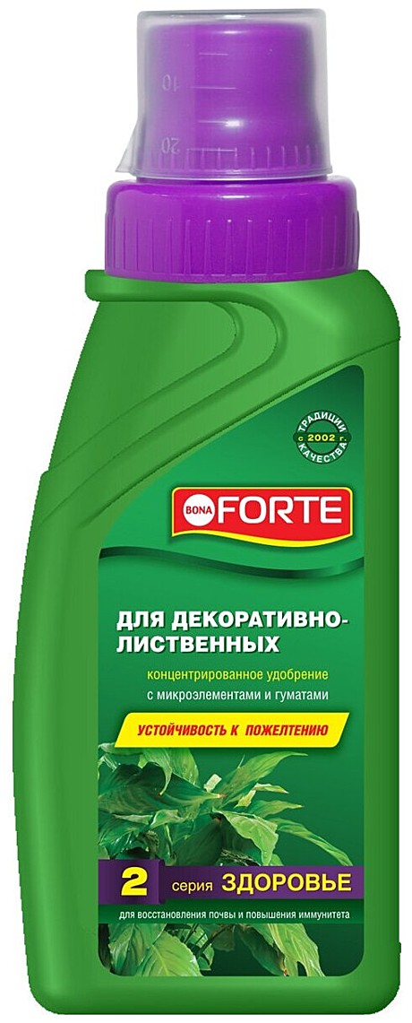 Удобрение BONA FORTE для дек.лиственных 285мл