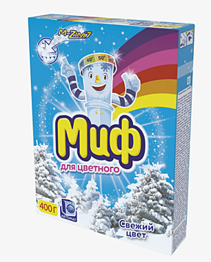 Стиральный порошок МИФ 400гр автомат Свежий цвет PTG 22