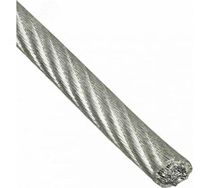 Трос стальной 5-6мм в оплетке ПВХ