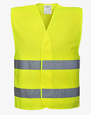 Жилет сигнальный СТАНДАРТ сетка желтый 16.02