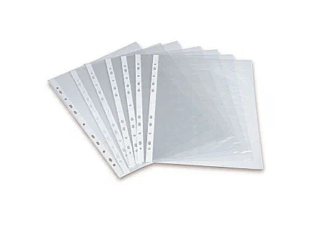 Вкладыш с перфорацией А4 + 35мкр S203 (100шт/уп)