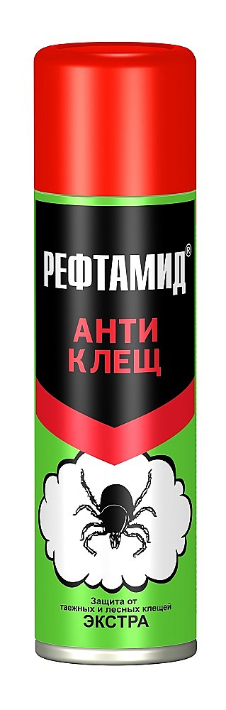 Аэрозоль РЕФТАМИД инсектоакарицид, от клещей 145мл 03.08.005.01 69-8-030