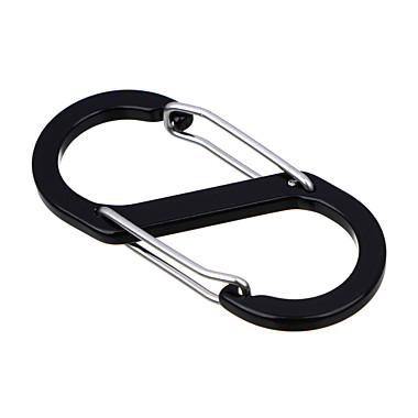 РУССО ТУРИСТО Карабин туристический 6,6см, алюминий 118-165