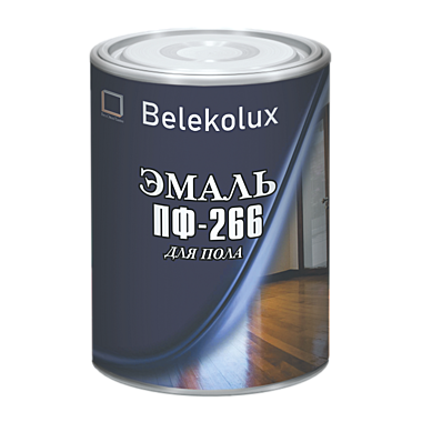 Эмаль ПФ-266 BelEkoLux красно-коричневый 0,8кг 