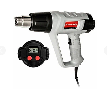 Фен технический ИНТЕРСКОЛ ФЭ-2000ЭМ (термопистолет) 385.0.1.00