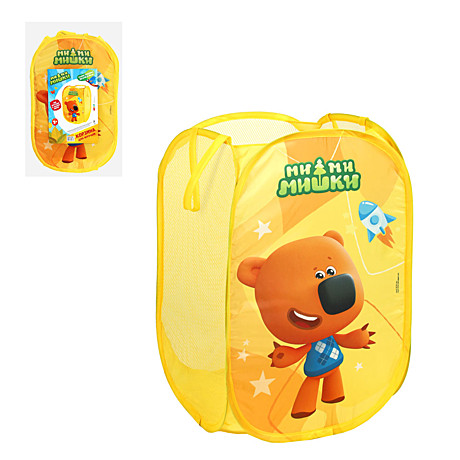 ИГРОЛЕНД Корзина для игрушек раскладная с ручками 