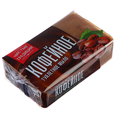 Мыло твердое Чистые Традиции, Кофейное, 160 г
