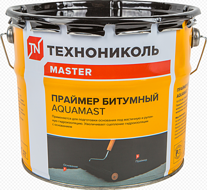 Праймер битумный ТЕХНОНИКОЛЬ AquaMast 3л\2.4кг