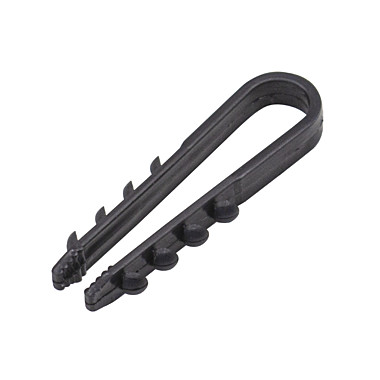 Дюбель-хомут 5-10 черный (упаковка 100шт) 47-7-011