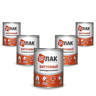 Лак битумный 0,8кг Царицынские краски