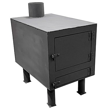 Печь Буржуйка (дрова/уголь, дымоход Ø115мм) 53017