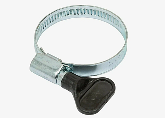 Хомут червячный с ключом 050-70/9 W2 