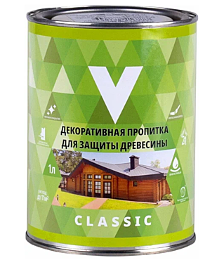 Пропитка декоративная CLASSIC Палисандр 1л V 255408