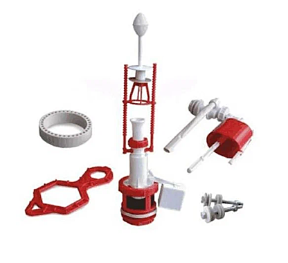 Арматура для бачка Тула РБМ АС-5.1 бел.бок/подводка