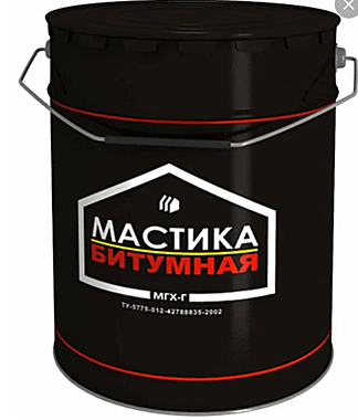 Мастика резино-битумная МГХ-Г ГРИДА 21кг 206173