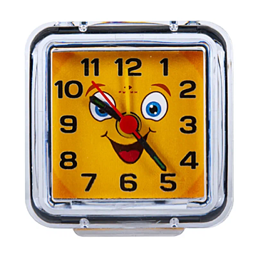 Будильник B1-015 кварц прозрачный 