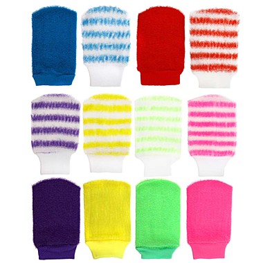 Мочалка-скрабер варежка 11х19см 361-107