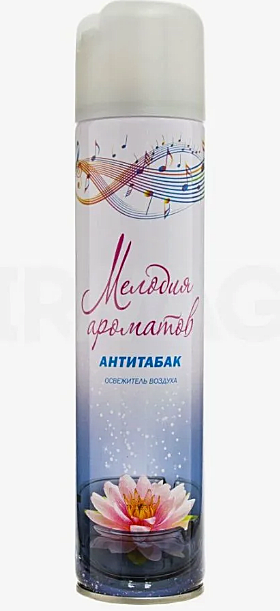 Освежитель воздуха Мелодия ароматов 285мл Антитабак