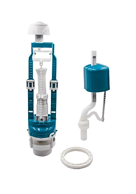 Арматура для бачка ИНКОЭР бел.кнопка ниж/подводка ф40 (и-сбкпм-нпрНрф-б-в) 531587