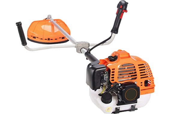 Бензиновый триммер MaxPiler MGT-52B (2,3л 52см3 2-такт диск 40+3зуб,ран.ремень неразъемн.штанга) 