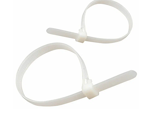 Хомут нейлоновый 3,6х200мм белый IEK (100шт) UHH31-D036-200-100